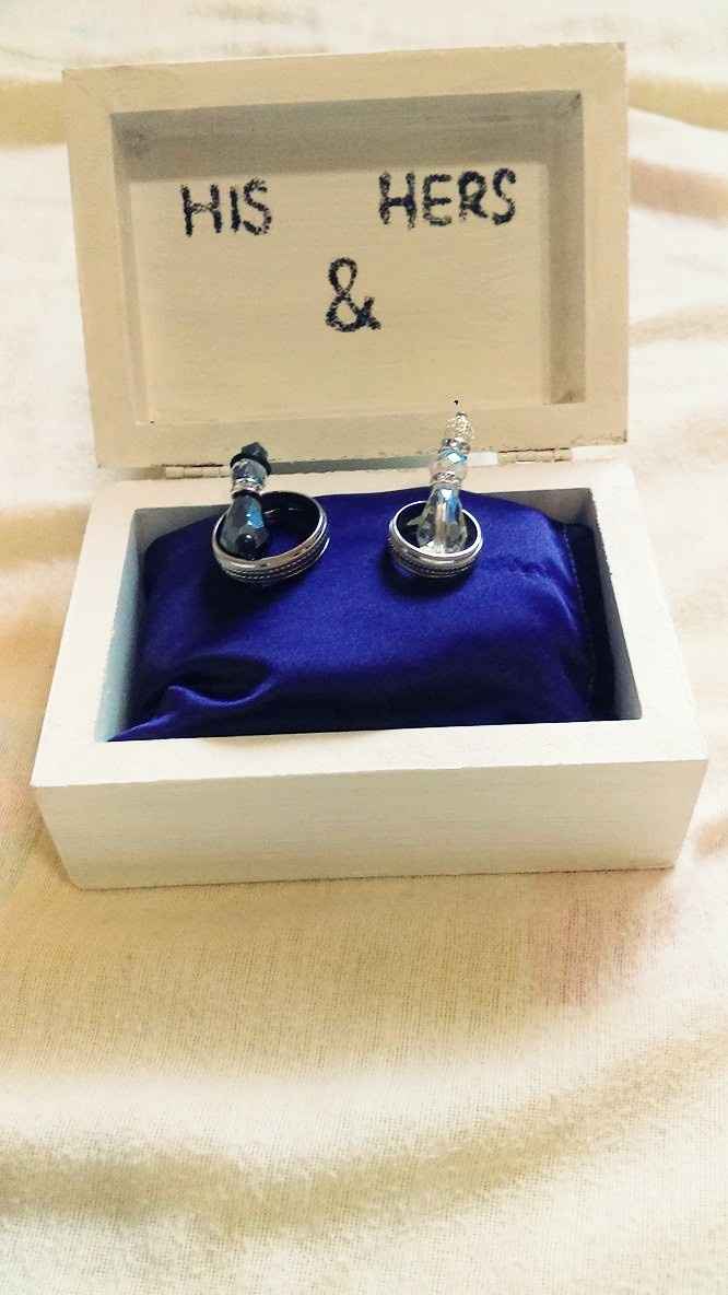 Mis argollas y caja DIY