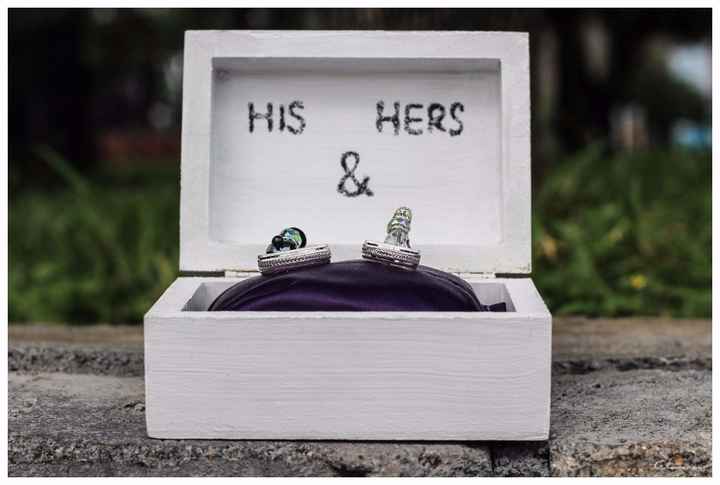 Nuestras argollas matrimoniales