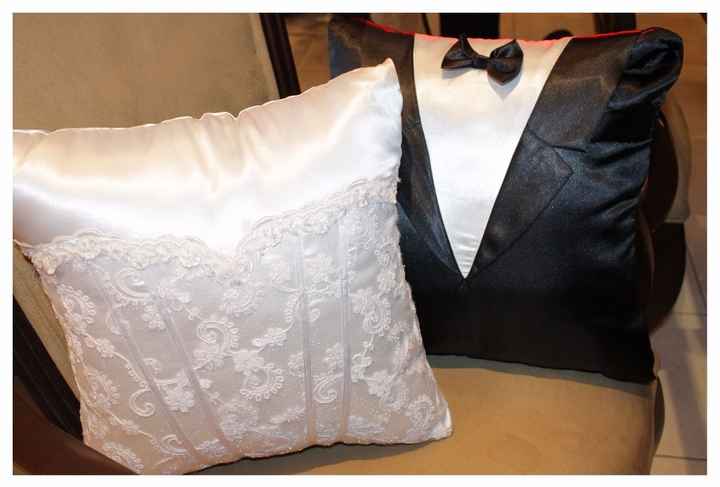 Cojines de mi boda