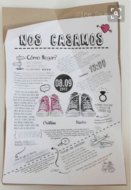 Invitación converse