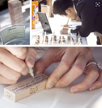 5.- Libro de firmas Jenga