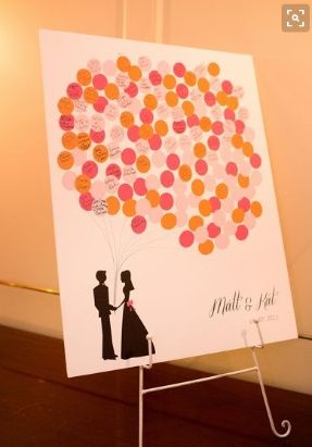 7.- Libro de firmas globos