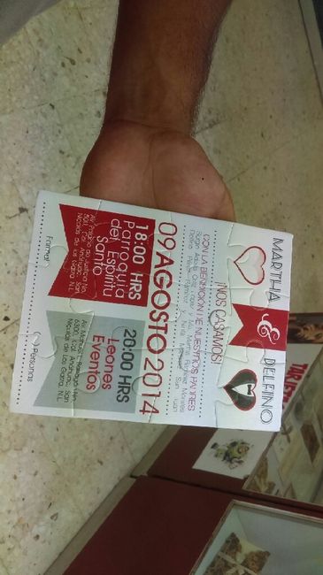 Enseñen sus invitaciones! - 1