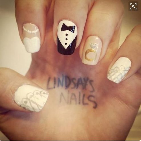 wedding nails