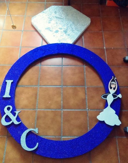 Marco de argolla Despedida de Soltera