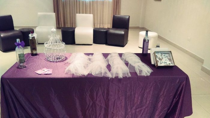 Mesa de ambientación