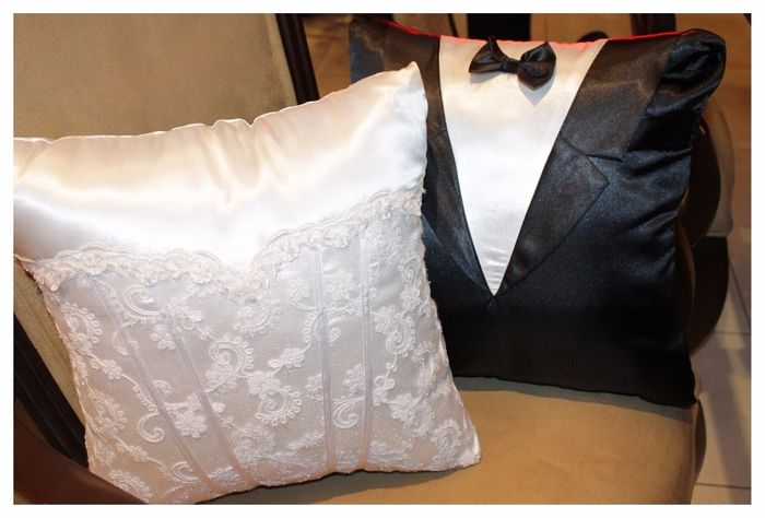 Cojines de mi boda
