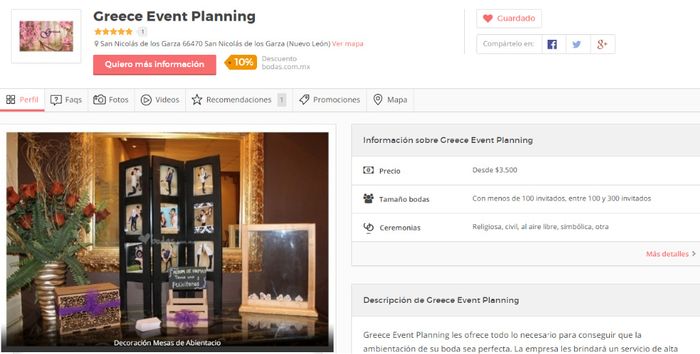 Mi proveedor Greece Event Planning