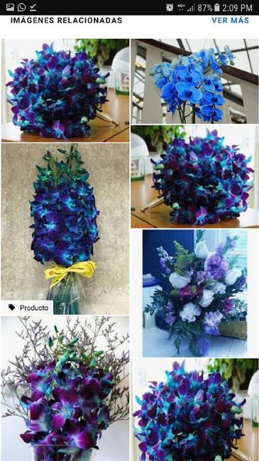 5 Invitaciones con tonos morados - 1