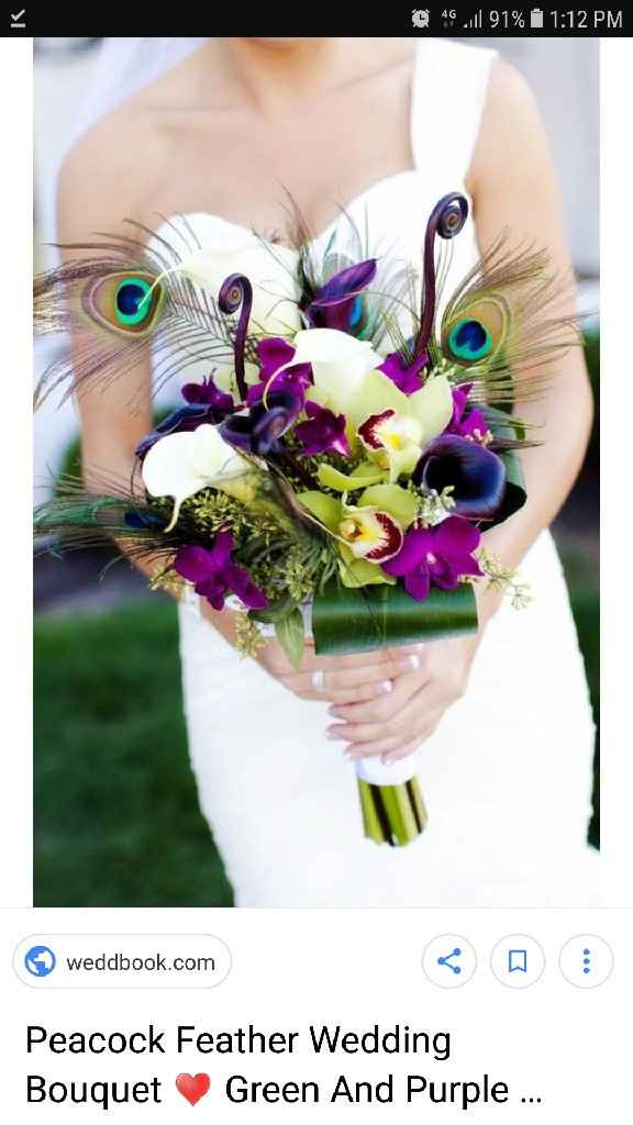 5 Invitaciones con tonos morados - 2