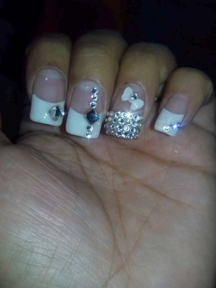Mis uñas para el gran día les gustan super novias - 1