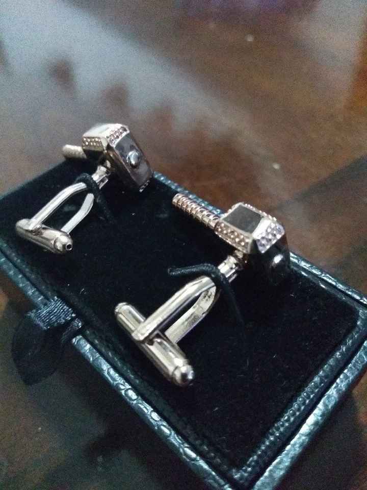 Llegaron mancuernillas - 1