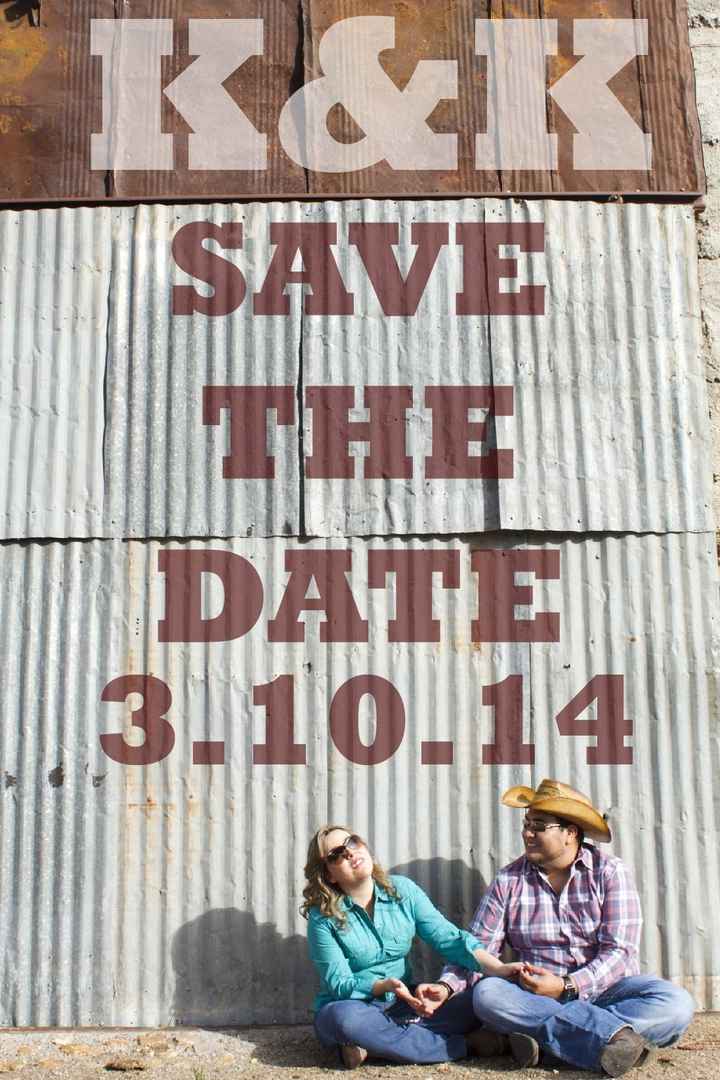 SAVE THE DATE 3.10.14