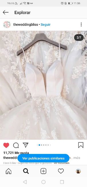 ¿Cuántas ⭐ le das a este vestido de novia?🎁 3