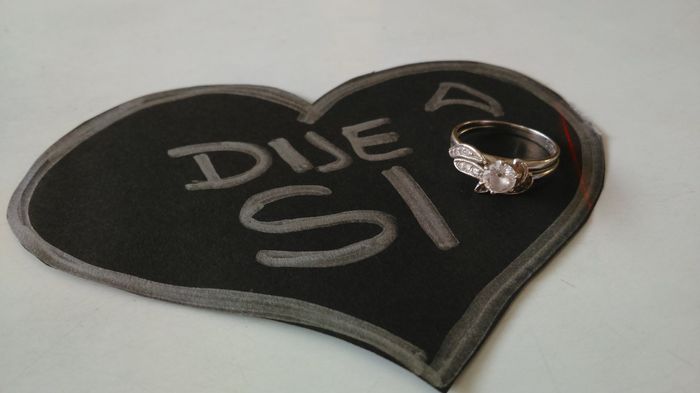 Mi anillo de promesa de amor <img class=