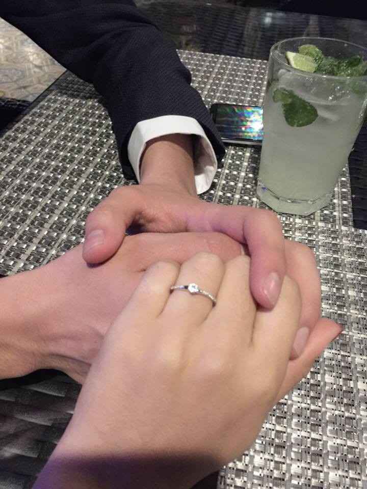 cuando me dio el anillo, fue el dia mas especial y magnifico