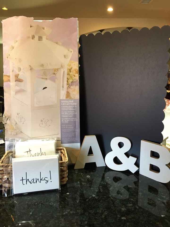 Mesa de regalos, con la opción de dinero!! - 1