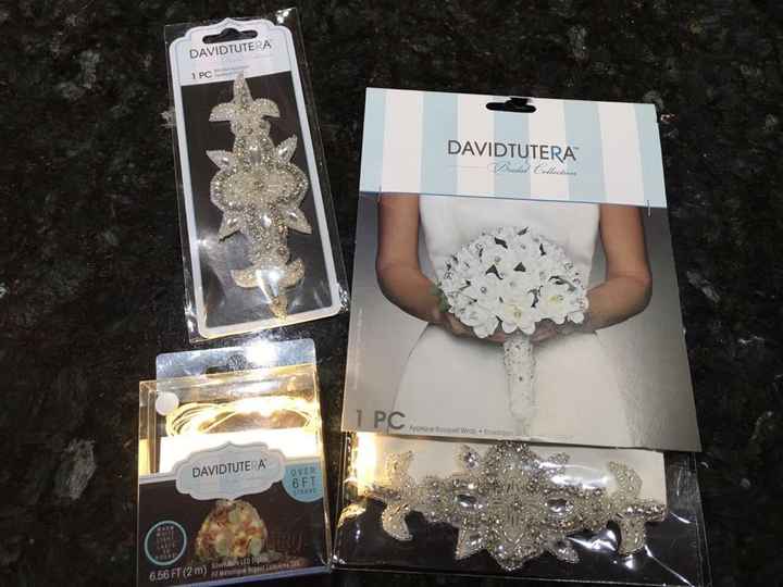 Accesorios para mí ramo de novia y liga - 1