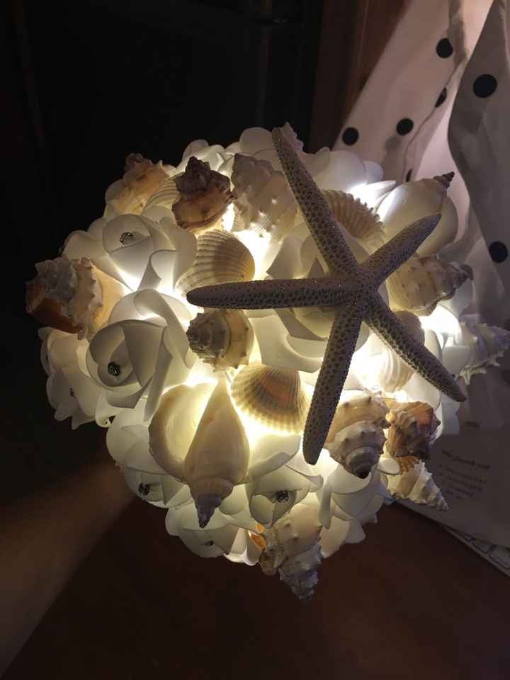 Mi ramo de solteras con luz!! - 2