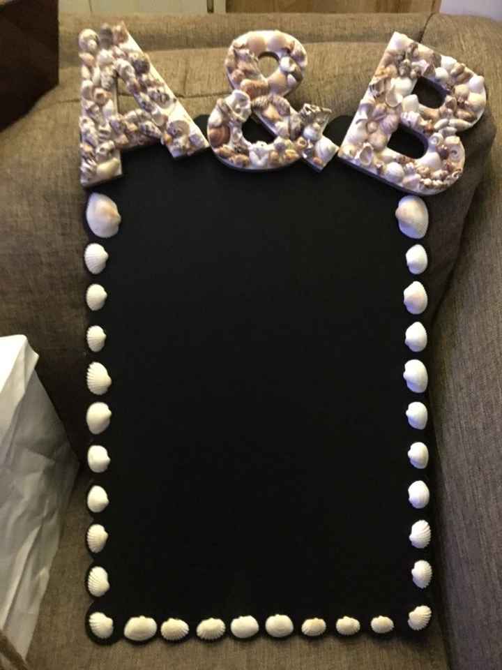 Pizarrón para el buzón de dinero - 1