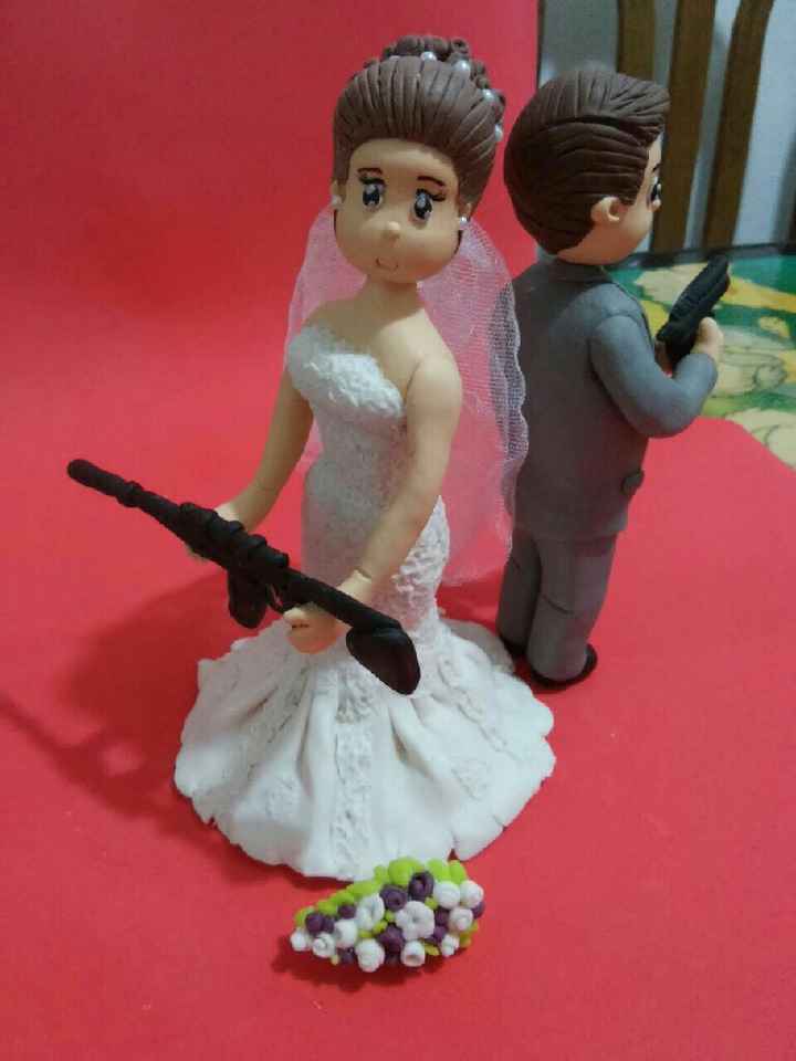 Nuestro cake topper 🎂😍 - 1