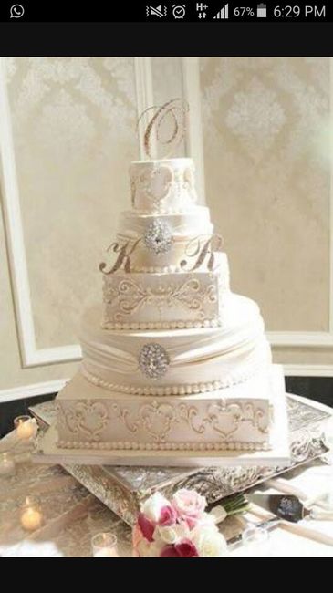 Cómo va a ser su pastel de bodas??? - 1
