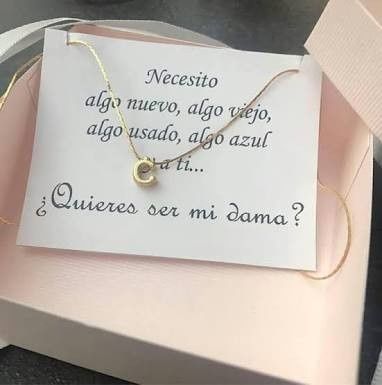 Detalles para pedir que sean mis damas - 1