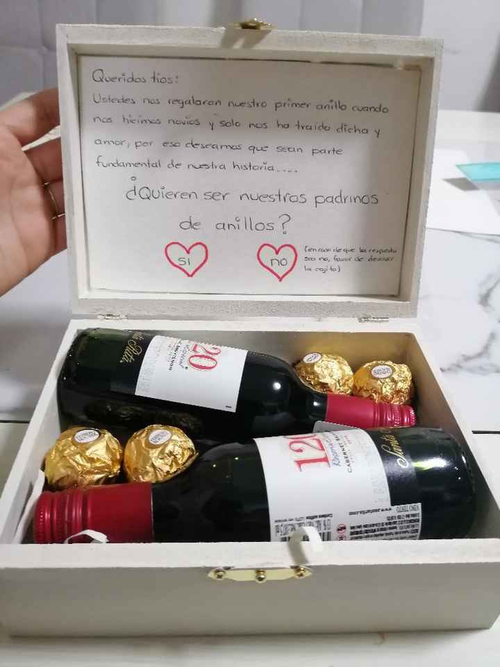 Cajas para padrinos - 2