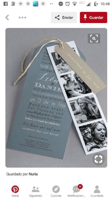 Invitaciones de boda originales! - 1