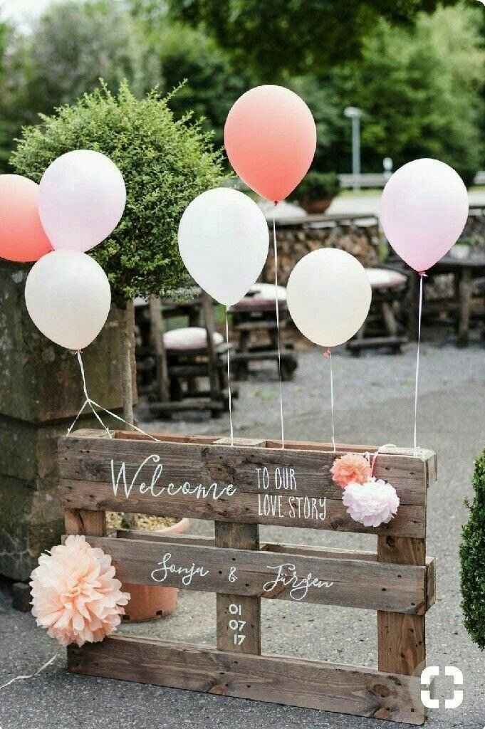 Letreros para indicar el camino a la fiesta - 1