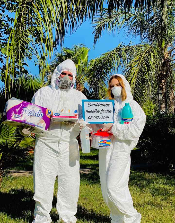 Tuvimos que cambiar la fecha de nuestra boda por la contingencia 🦠🥺 - 1