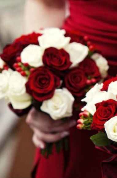 Ramo rojo ramo blanco.. - 1