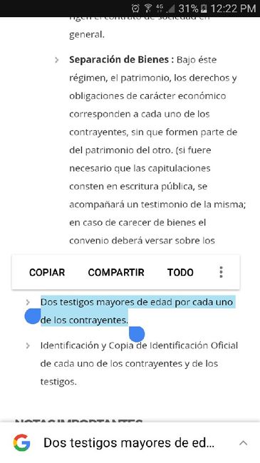 Cuantos testigos se requieren para boda civíl? - 1