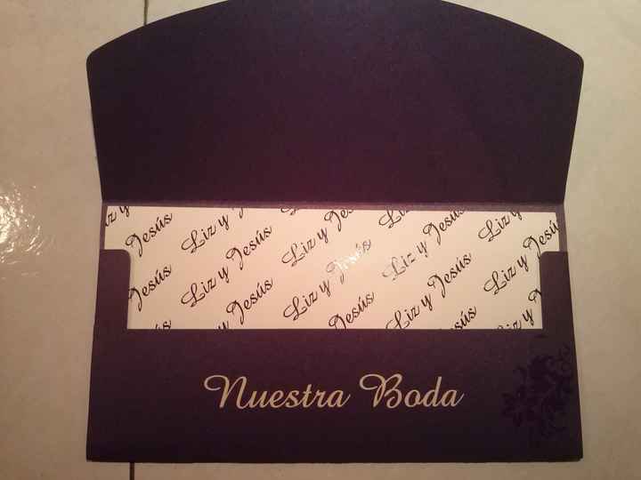 Por fin...las invitaciones - 2