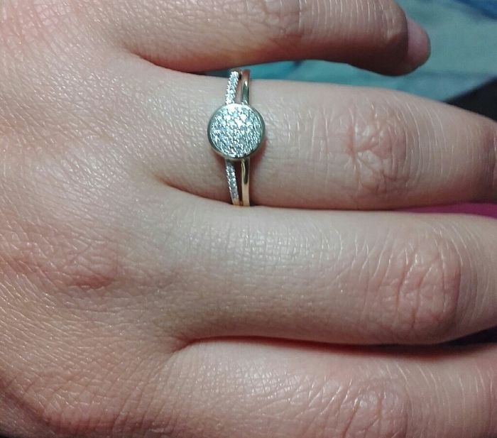 Fotos lindas con su anillo de compromiso - 1