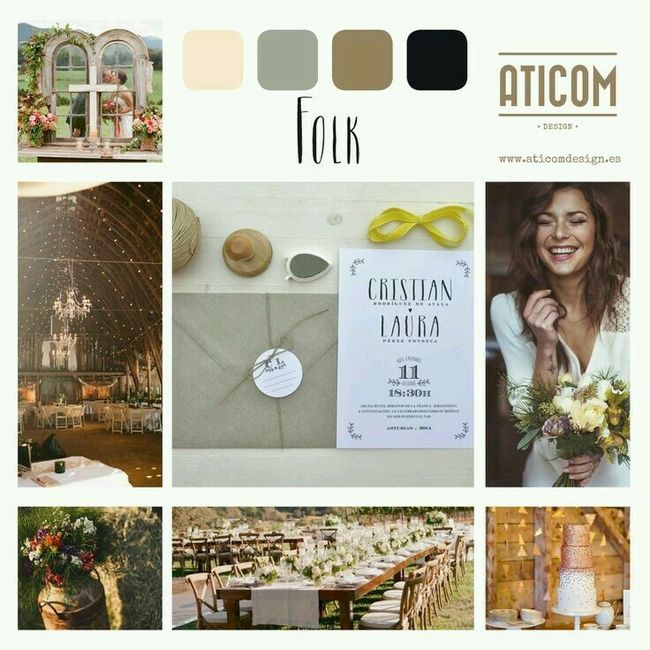 Siete estilos de boda. - 2