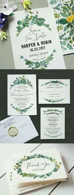 Ayuda!!! que tendencias para las invitaciones me caso en abril 2017 - 14