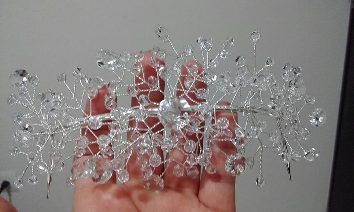 A un día de la boda... por fin, conseguí mi tocado 😍 - 2