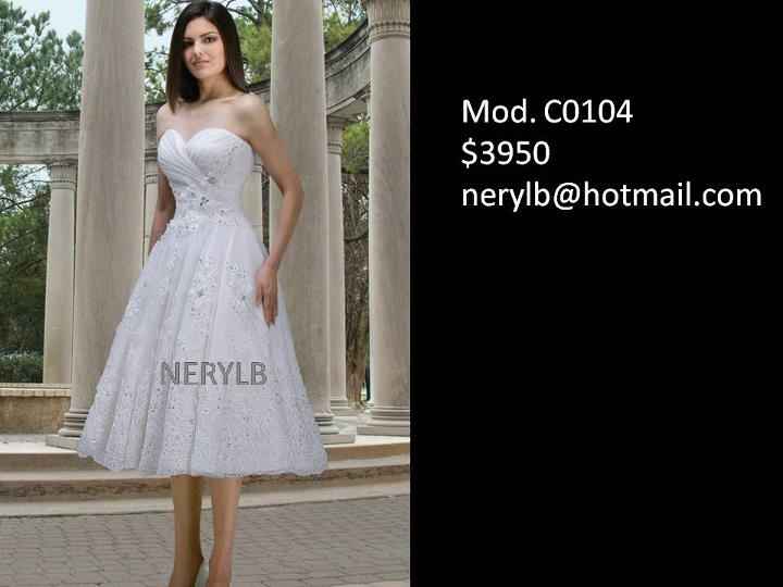 vestido corto