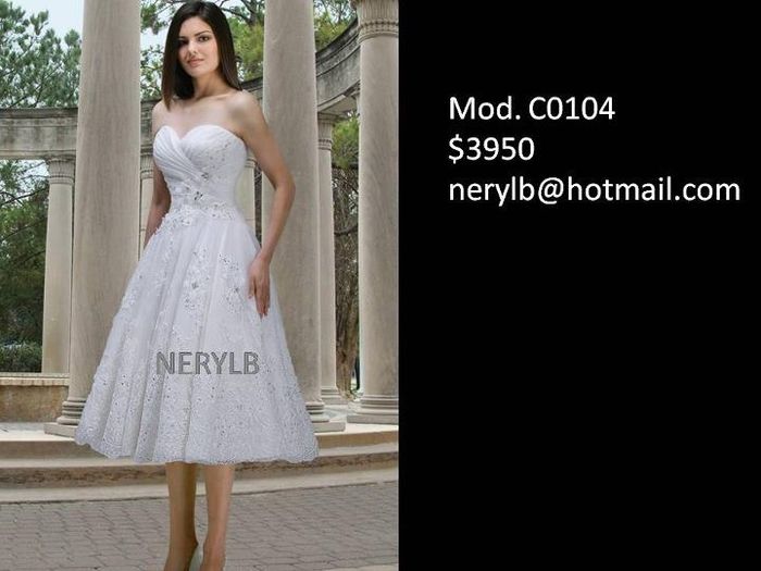 vestido corto