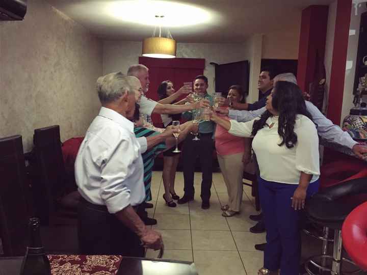 Mi pedida de mano a 69 días - 2