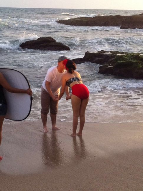 Sesión en playa y yo en mis días :s - 4