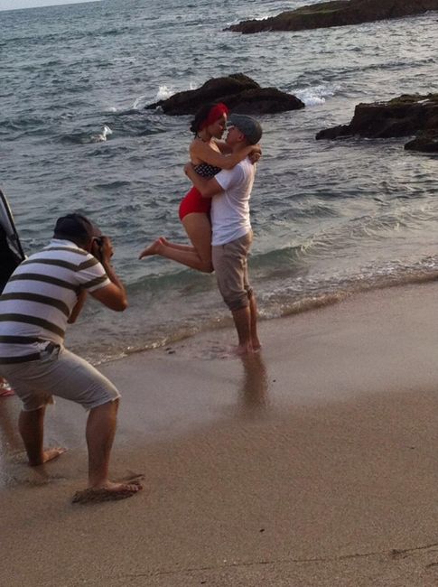 Sesión en playa y yo en mis días :s - 5