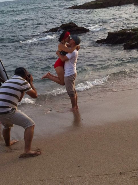 Sesión en playa y yo en mis días :s - 6