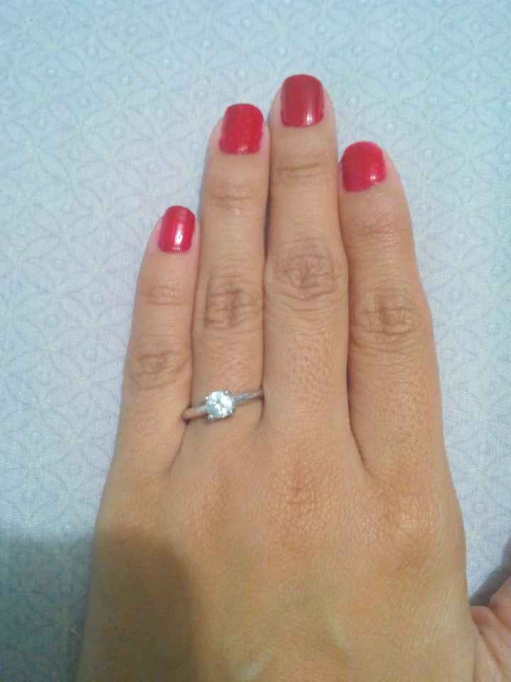 Anillo de compromiso - 1