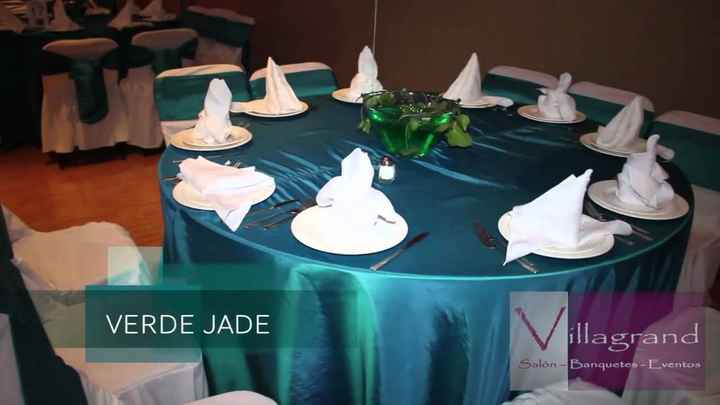 color de la boda
