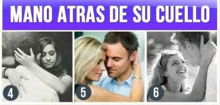 Mano atras de su cuello