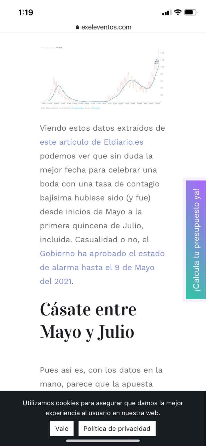 Bodas en febrero - 2