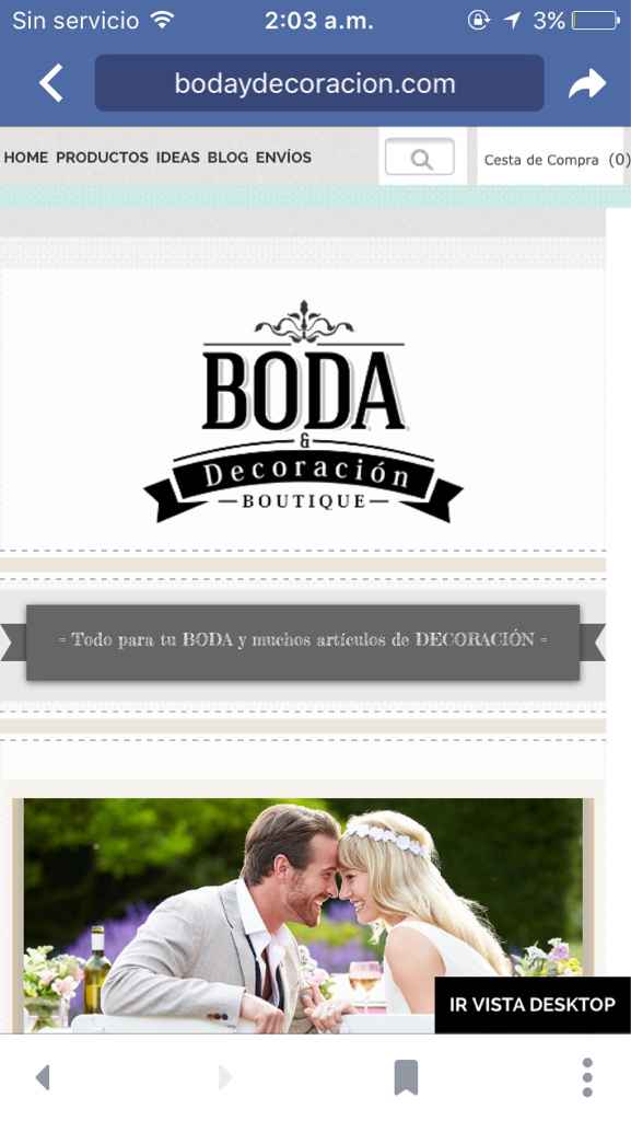 Alguien a comprado en bodaydecoracion.com - 1