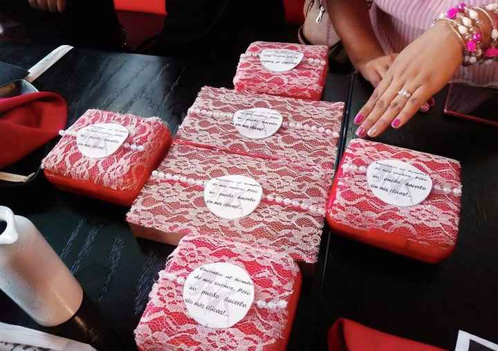 Los detalles para mis damas